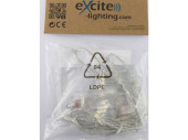 LED LV ExString Light 24 V1 transparent, L 1,5m, 15 LED...