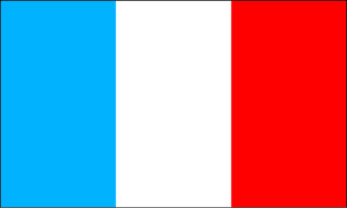 Flagge Stoff Frankreich 30 x 45cm, an Holzstab 60cm, sFr. 2,40