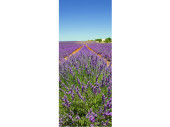 textile banner lavender field 75 x 180cm